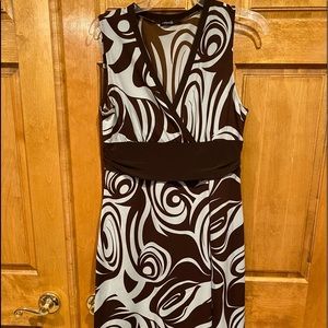 MAURICES White and Black Summer Dress